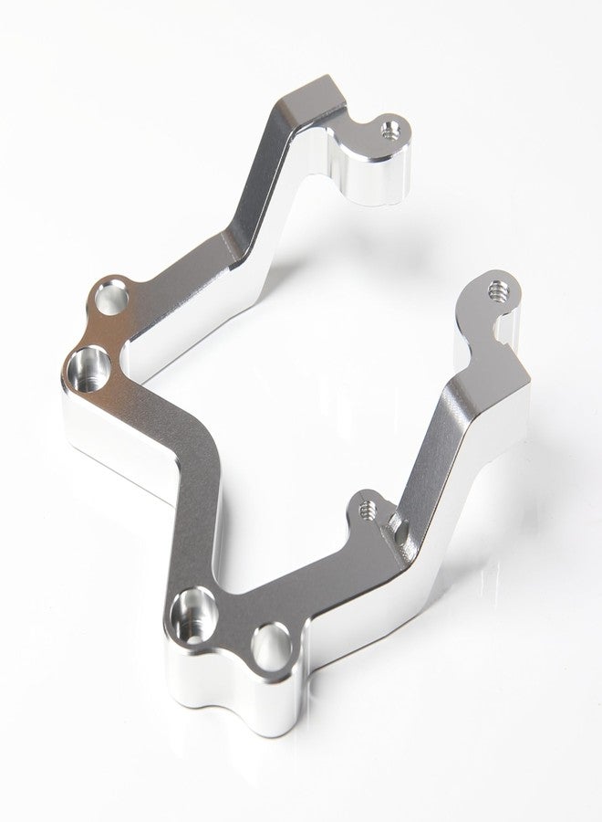 CNC Aluminum Rear Upper Bulkhead Brace fit 1/5 RC Car HPI Baja KM RV Buggy 5B SS 5T 5SC Upgrade Replacement Part (Silver)